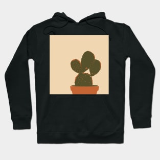 Cactus minimalist plant Hoodie